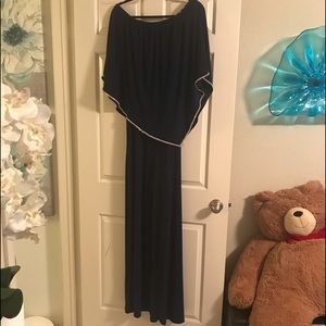 Pants Suit w Crystal Embellishments